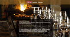 Desktop Screenshot of chausseehaus-restaurant.de